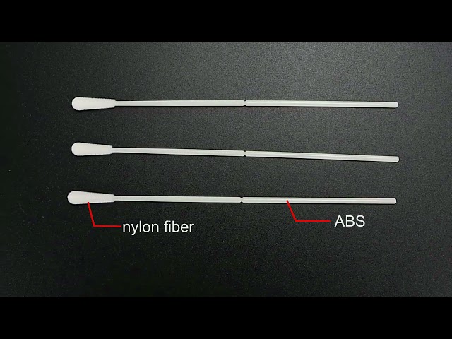 회사 동영상 약 Throat swabs product show