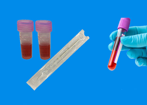 보호 솔루션 DNA 테스트 중인 키트와 집단 검체 수집 Dna 구강 면봉