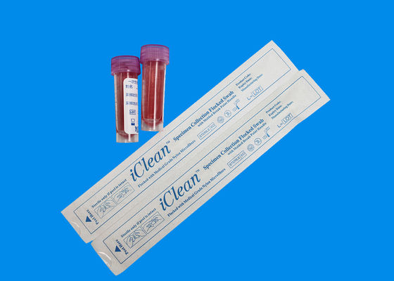 DNA 검체 수집에 대해 장비 비인강 집단 면봉을 시험하는 것 3MM 팁을 청소합니다