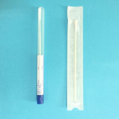검체 수집 불모 코 인두 면봉은 비인강 마른 집단 면봉을 붙입니다